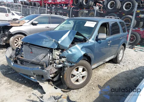 2010 Ford Escape Xlt из США, поврежденный, VIN 1FMCU9D74AKB50014